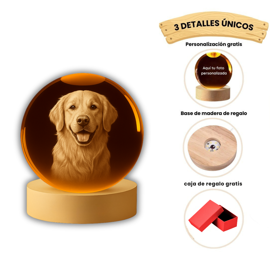 Esfera de cristal Personalizada