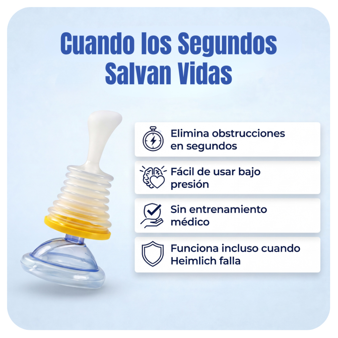 VitalSafe™ Dispositivo de desobstrucción