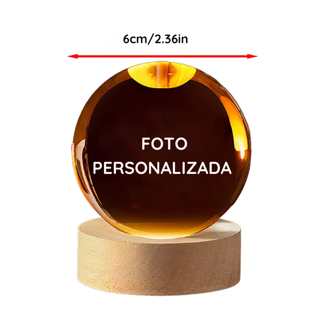 Esfera de cristal Personalizada