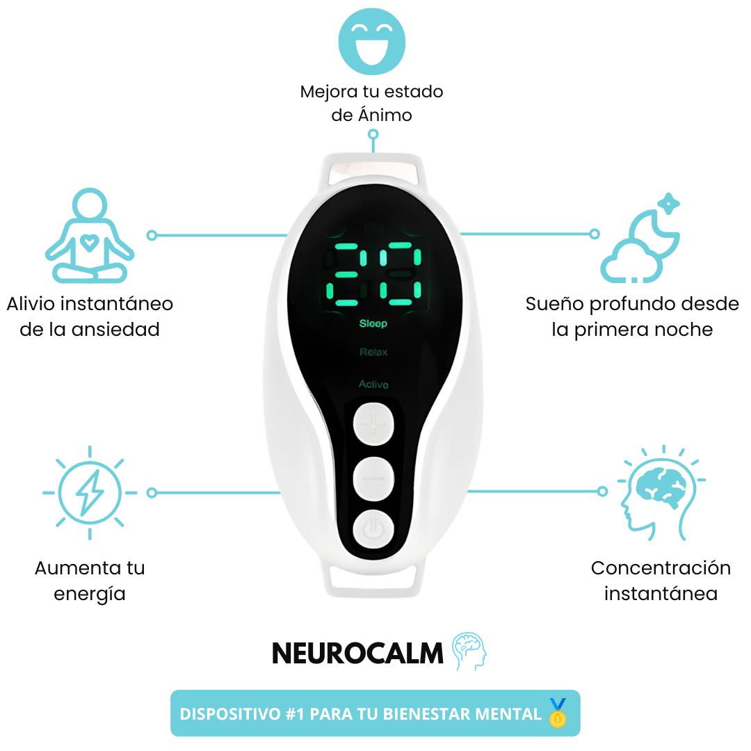 Dispositivo calmante de ansiedad e insomnio