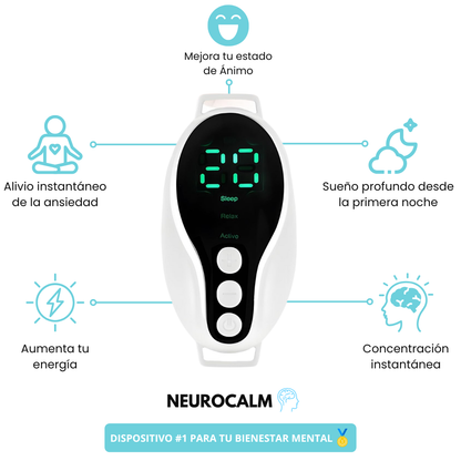 Dispositivo calmante de ansiedad e insomnio