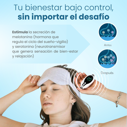 Dispositivo calmante de ansiedad e insomnio