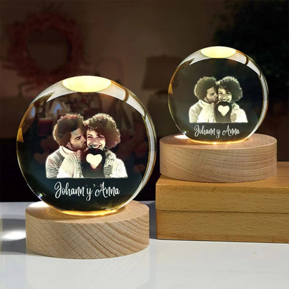 Esfera de cristal Personalizada